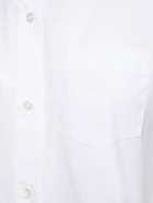 THEORY Boxy Cotton Blend Shirt