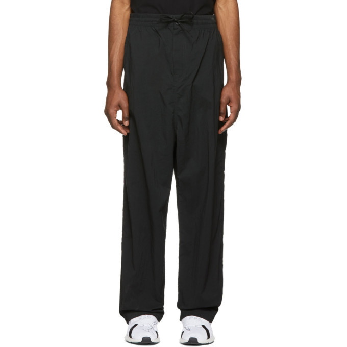 Photo: Y-3 Black Twill Wide Trousers