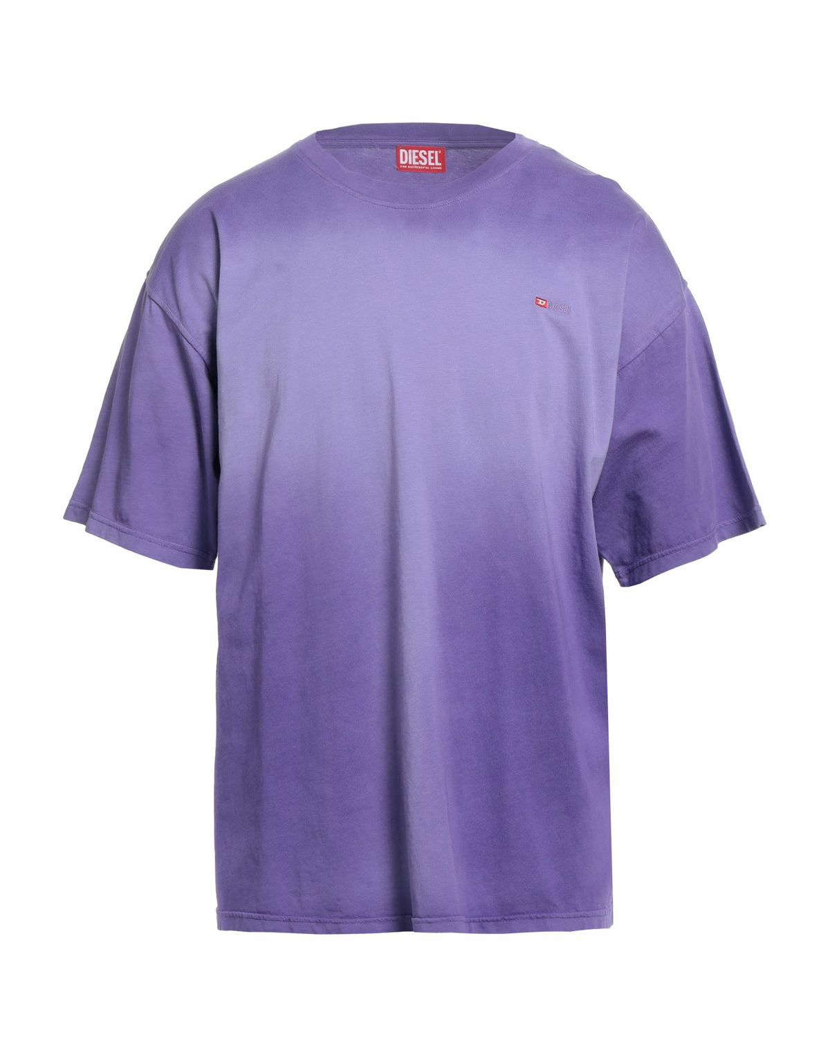 Diesel Mens T-shirt in Purple