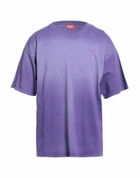 Diesel Mens T-shirt in Purple