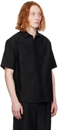 sacai Black Patch Pocket Shirt