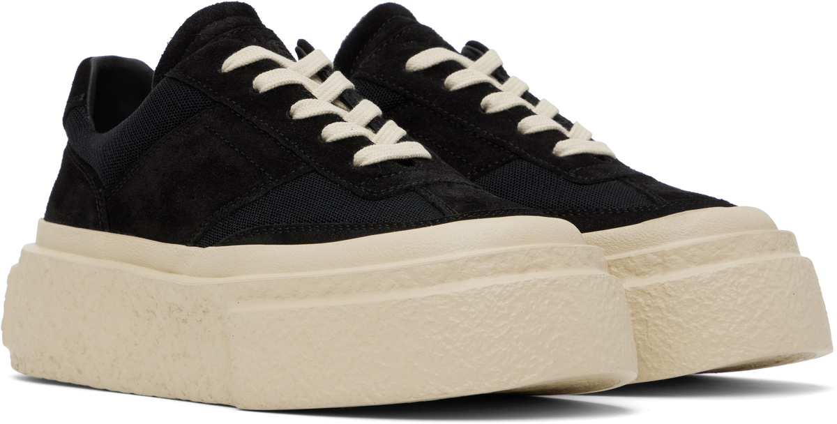 靴 MM6 Maison Margiela CHUNKY GAMBETTA MM6 Maison Margiela Black Chunky Gambetta Sneakers MM6 Maison Margiela