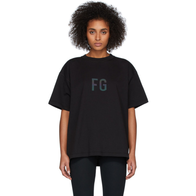 Fear of God Black Sixth Collection FG T-Shirt Fear Of God