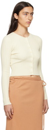 LESET Off-White Grace Cardigan