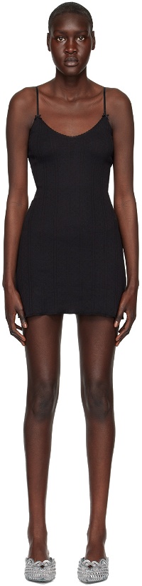 Photo: Cou Cou SSENSE Exclusive Black Cami Minidress