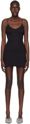 Cou Cou SSENSE Exclusive Black Cami Minidress