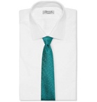 Charvet - 7.5cm Silk-Jacquard Tie - Green