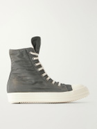 DRKSHDW by Rick Owens - Ramones Denim Sneakers - Gray