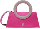 Les Petits Joueurs Pink Trapezio Pochette Bag
