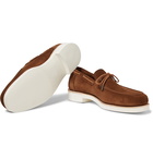 JOHN LOBB - Byrne Suede Loafers - Brown