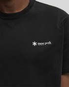 Snow Peak Snow Peak Logo T-Shirt Black Mens Shortsleefe
