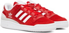 adidas Originals Red Forum Low Sneakers