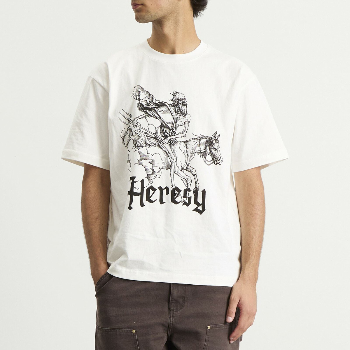Heresy Men's Pestilence T-Shirt in Ecru Heresy