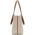 Loewe Beige Canvas Small Anagram Tote