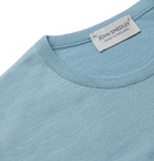 John Smedley - Lundy Slim-Fit Merino Wool Sweater - Blue