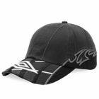 Umbro by Slam Jam Men's Goalkeeper Cap in Dark Grey 