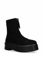THE ROW - 50mm Zipped Suede Ankle Boot