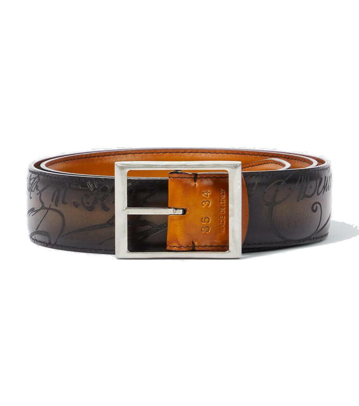 Photo: Berluti Leather belt