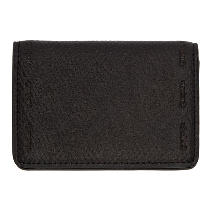 Visvim Black Veggie Biz Card Holder Visvim
