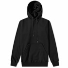 Sacai Men's S Logo Split Seam Hoody in Black