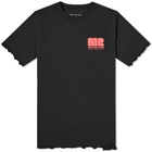 Martine Rose Lettuce Hem Monogram Tee