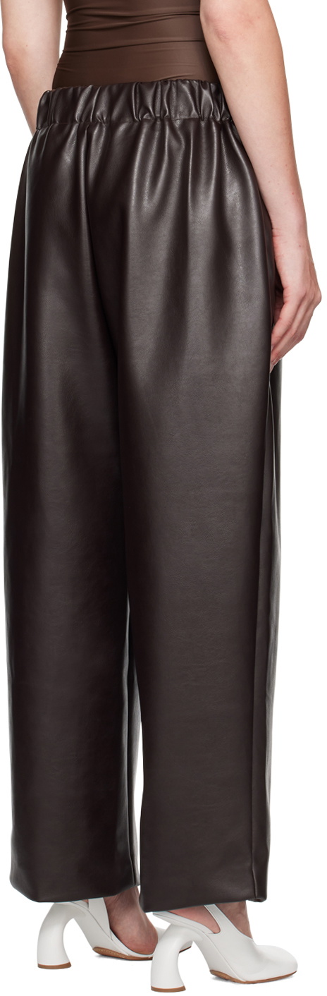 SELASI Brown Elasticized Trousers