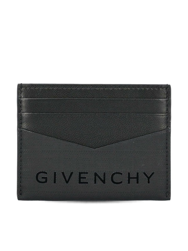 Photo: Givenchy Black 4g Nylon Card Holder