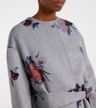 Erdem Floral wool coat