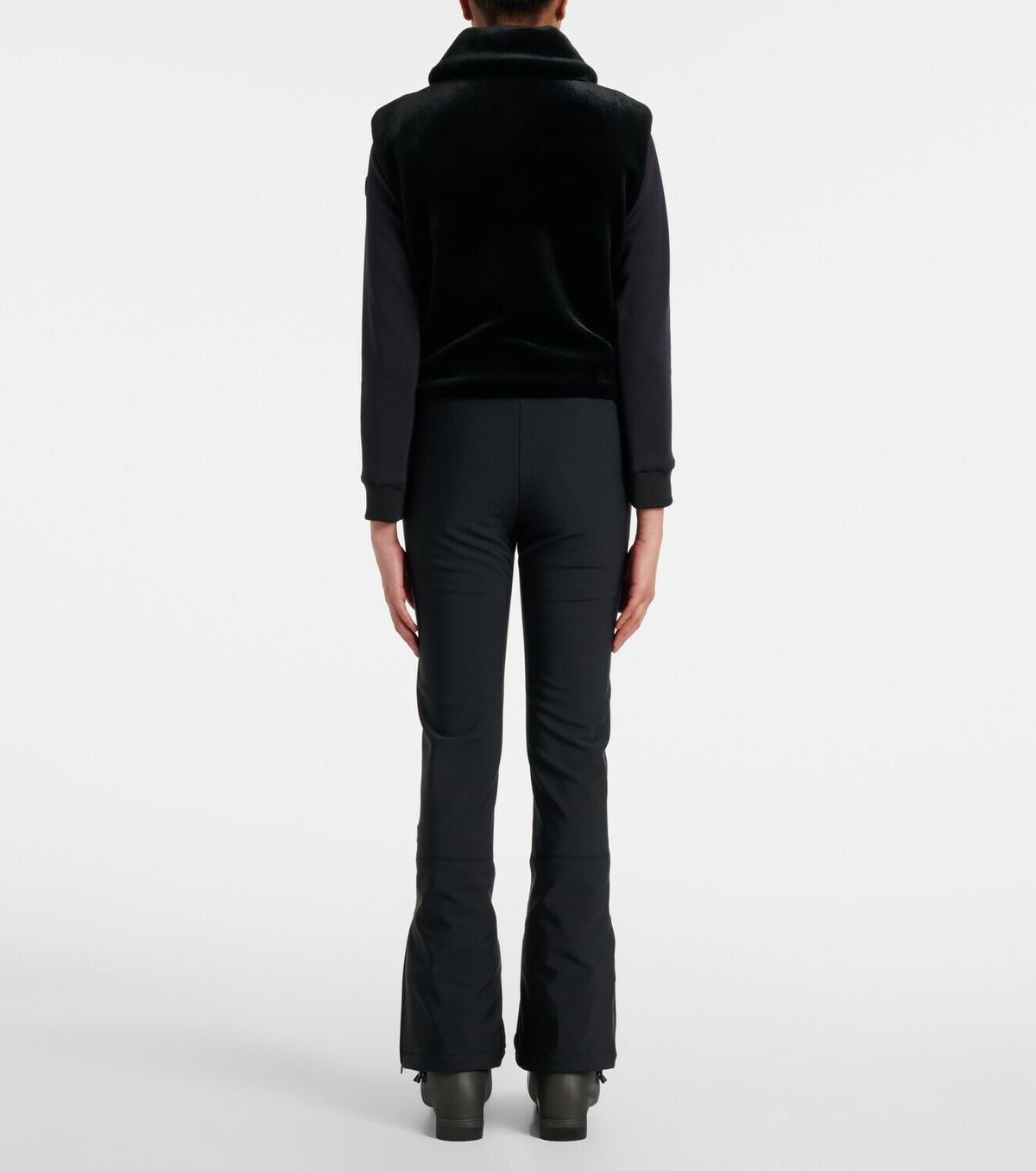 Fusalp Piagina faux fur zip-up vest