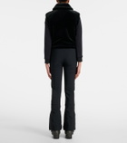 Fusalp Piagina faux fur zip-up vest