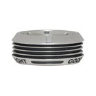 Goodfight Silver Stack and Spool RIng