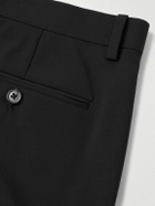 Theory - Mayer Tapered Virgin Wool-Blend Suit Trousers - Black
