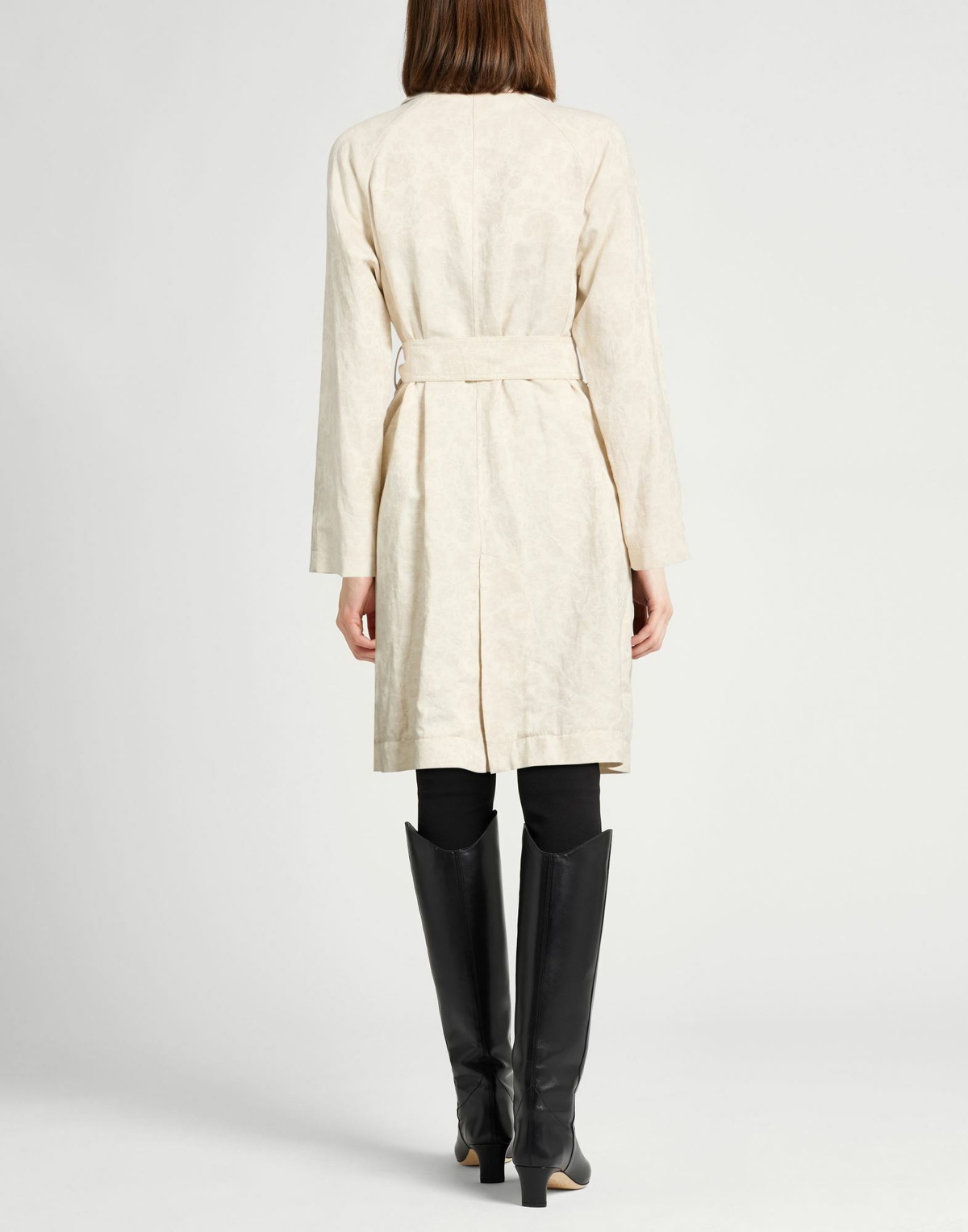 Peuterey Womens Overcoat & Trench Coat Ivory