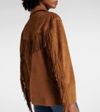 Nili Lotan Maelle fringed suede jacket