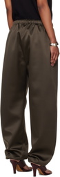 Fear of God ESSENTIALS Brown Satin Lounge Pants