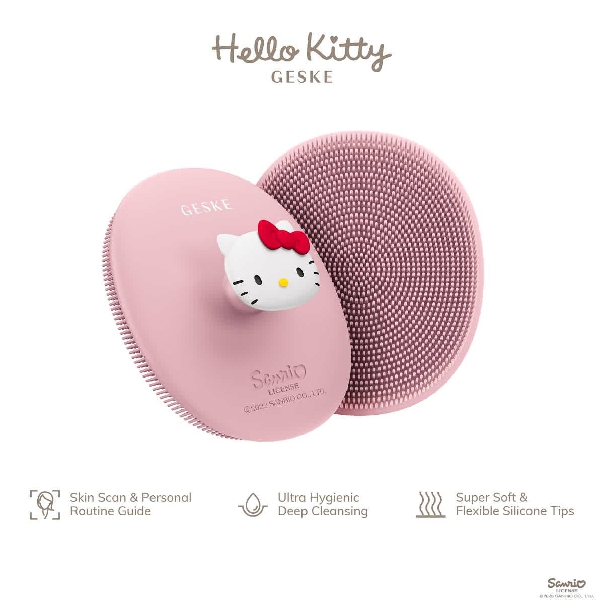 GESKE x Hello Kitty SmartAppGuided Facial Brush 3 in 1
