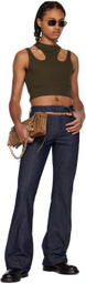 K.NGSLEY Khaki R2 Tank Top