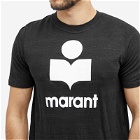 Isabel Marant Men's Karman Logo T-Shirt in Black