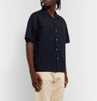 Norse Projects - Carsten Camp-Collar Cotton-Poplin Shirt - Blue