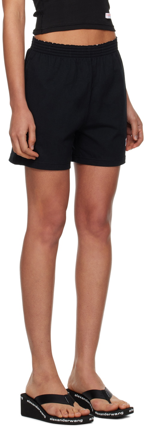 alexander wang shorts black