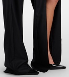 Coperni Suspended belted cutout straight jeans