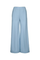 Harris Wharf London Women Flared Trousers Rayon