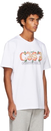 Casablanca White Orange Peel T-Shirt