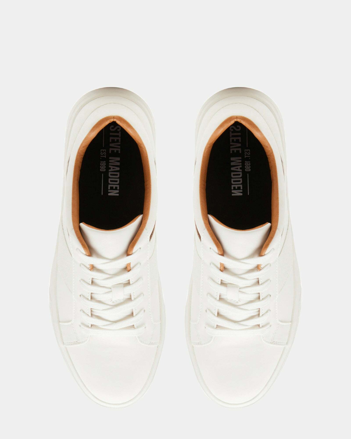 Steve Madden Stormz Sneakers in White