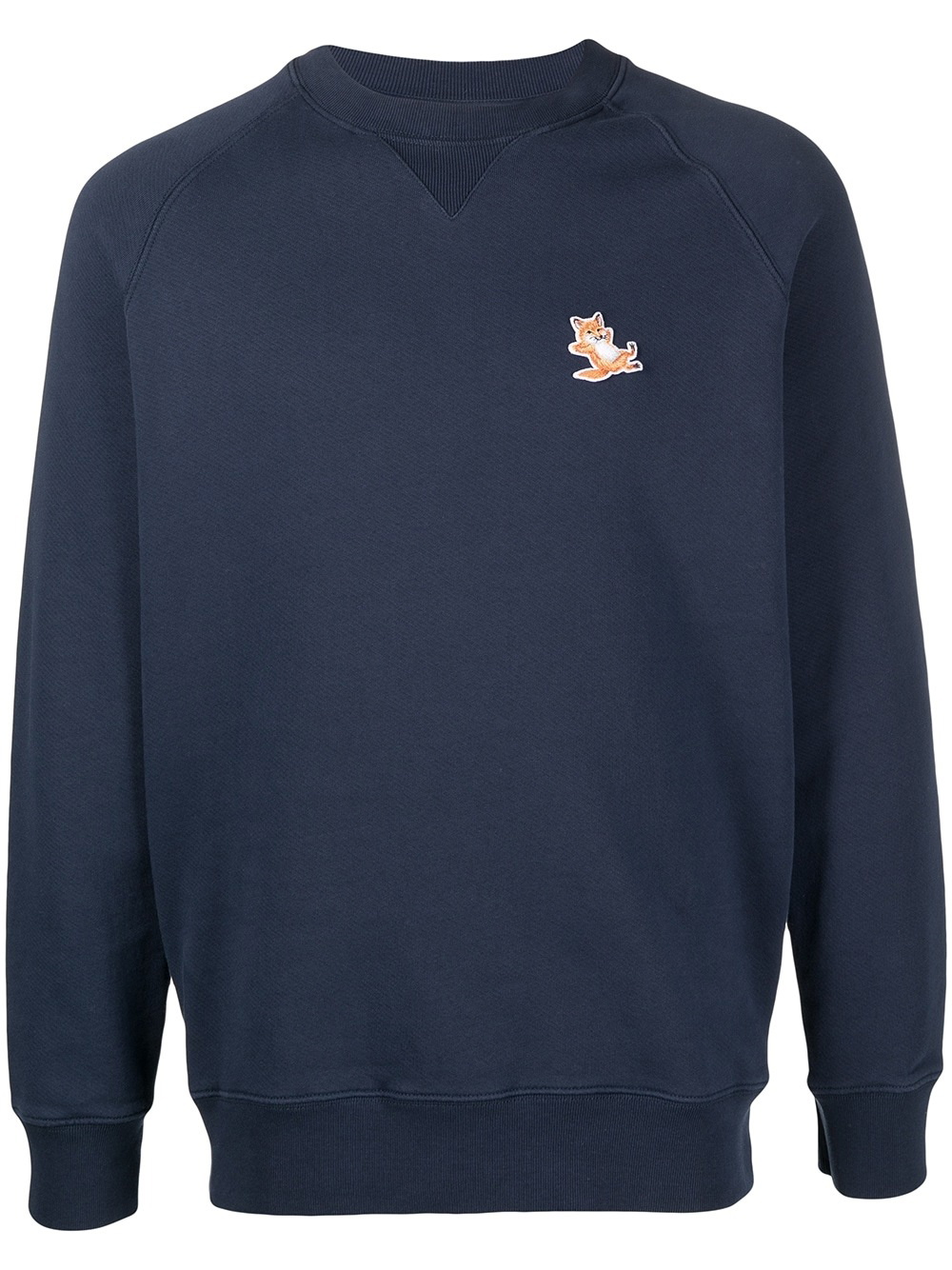 MAISON KITSUNE' - Chillax Fox Logo Cotton Sweatshirt Maison Kitsune