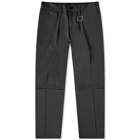 GOOPiMADE Men's KM-0 Regular-Fit Tailored Trousers in Black