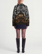 Laneus Womens Sweater in Grey