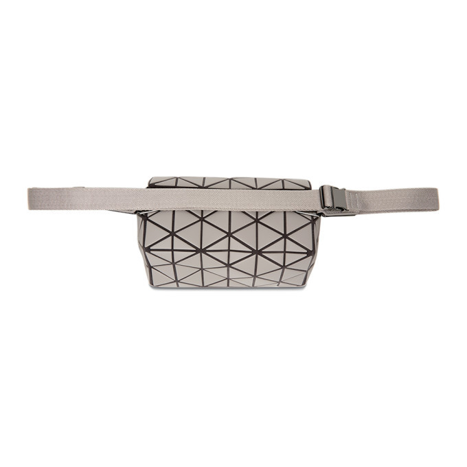 Bao Bao Issey Miyake Grey Sherpa Pouch Bao Bao Issey Miyake