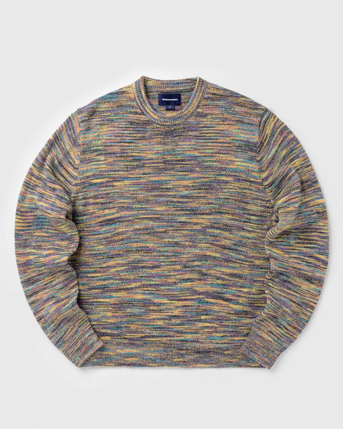 Thisisneverthat Static Knit Sweater Multi-color Mens Pullover