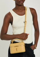 Saint Laurent Gaby Mini Quilted Leather top Handle bag - Yellow - One Size